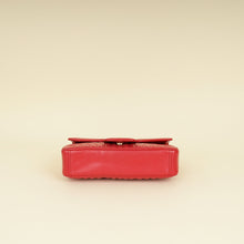Prada Red Diagramme Flap Bag