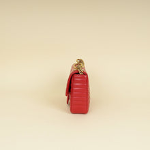 Prada Red Diagramme Flap Bag