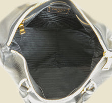 Prada Black Vitello Diano Soft Tote Bag