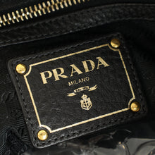 Prada Black Vitello Diano Soft Tote Bag