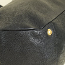 Prada Black Vitello Diano Soft Tote Bag