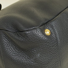 Prada Black Vitello Diano Soft Tote Bag