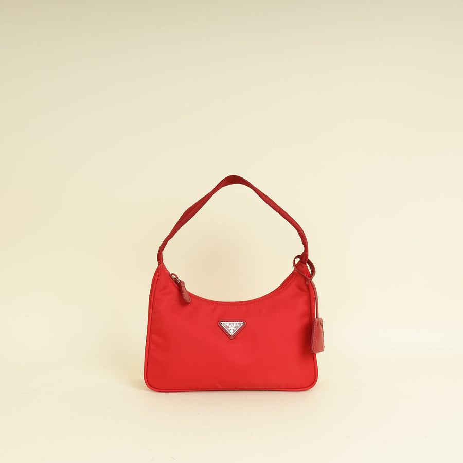 Prada Red Re-Edition 2000 Mini Bag
