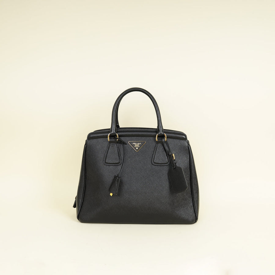 Prada Black Top Handle Bag