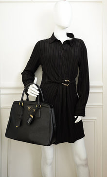 Prada Black Top Handle Bag