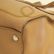 Prada Caramel Tassel Twin Pocket Tote Bag