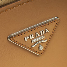 Prada Caramel Tassel Twin Pocket Tote Bag