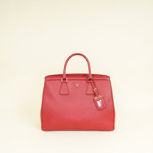 Prada Red Parabole Tote Bag
