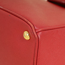 Prada Red Parabole Tote Bag