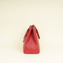 Prada Red Parabole Tote Bag