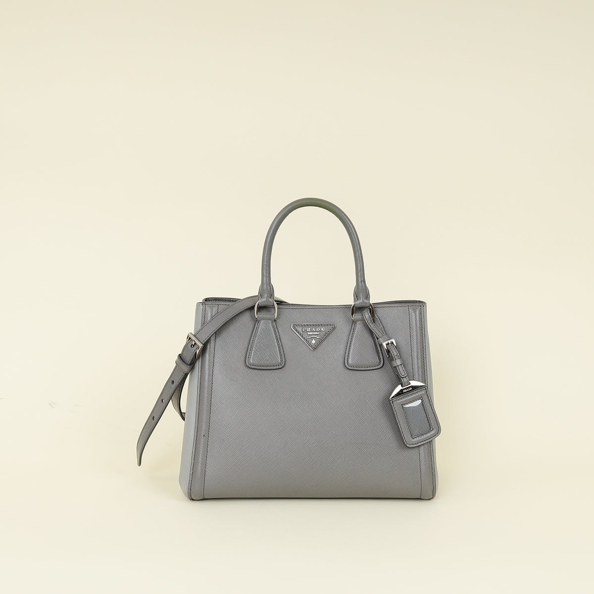 Prada Bicolor EW Small Tote Bag
