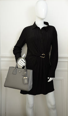Prada Bicolor EW Small Tote Bag