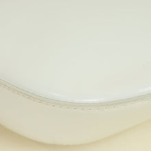 Prada White Cleo Brushed Small Shoulder Bag