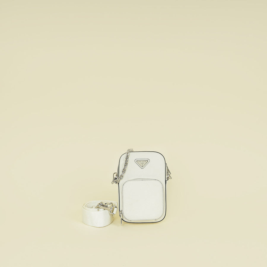 Prada White Smartphone Case