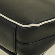 Prada Black Sound Lock Top Handle Flap Bag
