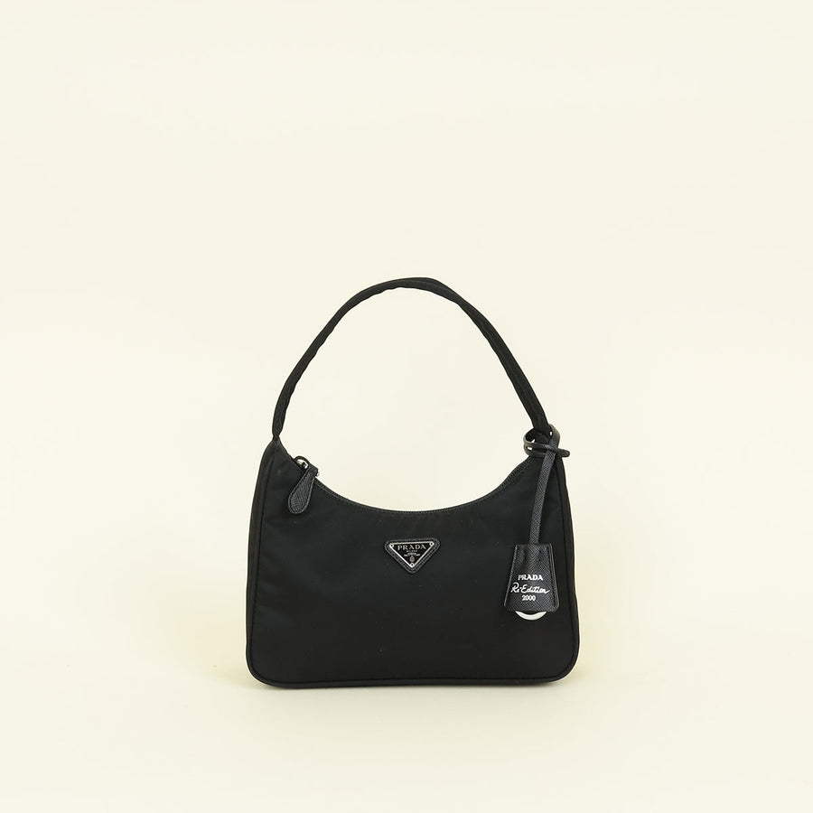 Prada Black Re-Nylon Re-Edition 2000 Mini-Bag