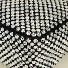 Prada Black Crystal-Embellished Satin Re-Edition 2000 Mini Bag