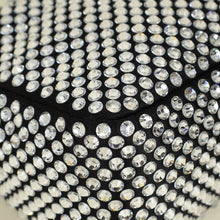 Prada Black Crystal-Embellished Satin Re-Edition 2000 Mini Bag