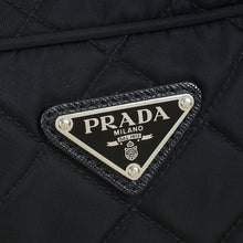 Prada Black Quilted Tessuto Nylon Small Bag
