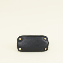 Prada Black Vitello Daino Mini Tote Bag