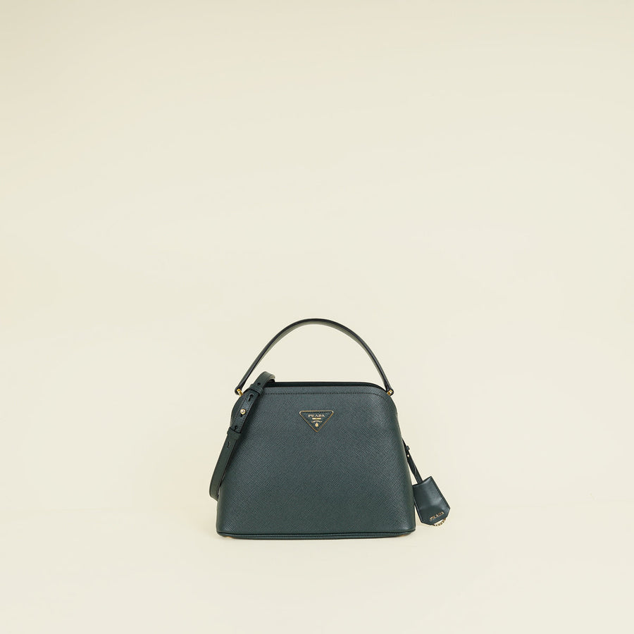 Prada Emerald Green Matinee Medium Bag