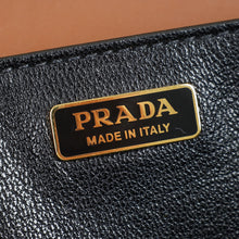 Prada Bicolor Cahier Shoulder Bag