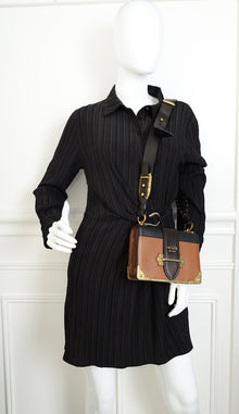 Prada Bicolor Cahier Shoulder Bag