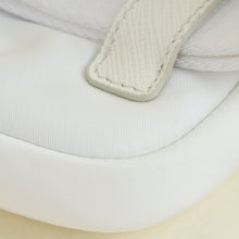 Prada White Re-Nylon Pouch Belt
