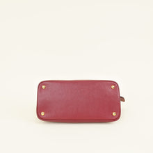 Prada Burgundy Open Promenade Bag