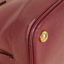 Prada Burgundy Open Promenade Bag