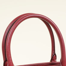 Prada Burgundy Open Promenade Bag