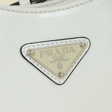 Prada White Cleo Brushed Shoulder Bag