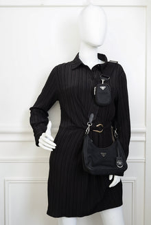Prada Black Re-Edition 2005 Re-Nylon Bag