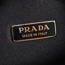 Prada Black Crystal-Embellished Satin Re-Edition 2000 Mini Bag