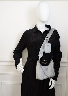 Prada Grey Re-Nylon Re-Edition 2005 Bag