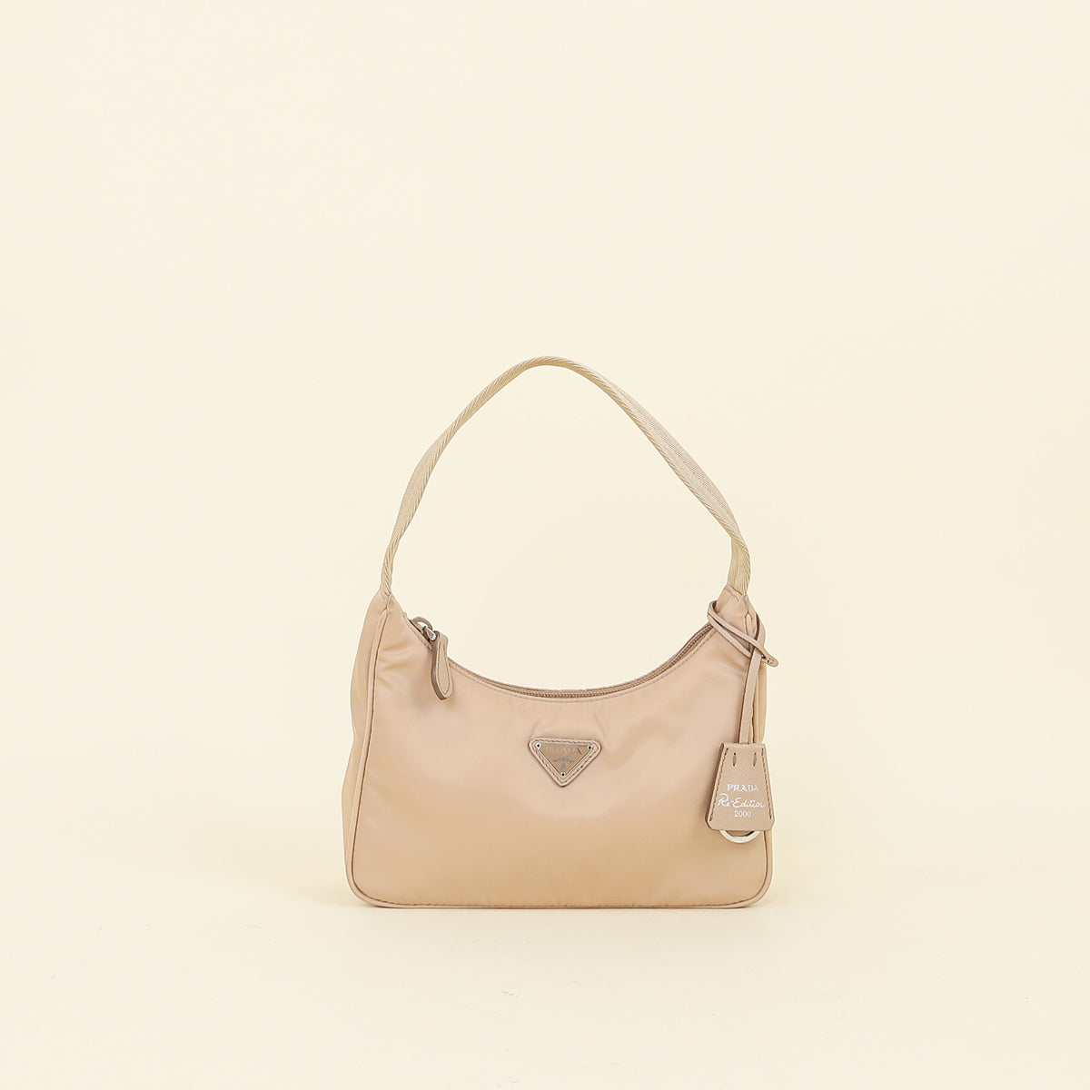 Prada Camel Re-Edition 2000 Mini Bag