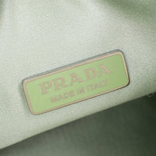 Prada Aqua Green Crystal-Embellished Satin Re-Edition 2000 Mini Bag