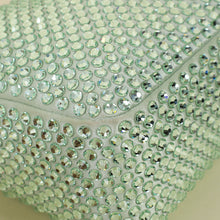 Prada Aqua Green Crystal-Embellished Satin Re-Edition 2000 Mini Bag