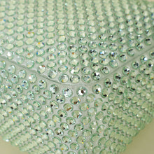 Prada Aqua Green Crystal-Embellished Satin Re-Edition 2000 Mini Bag