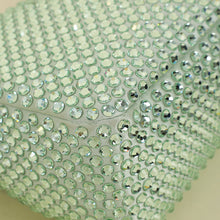 Prada Aqua Green Crystal-Embellished Satin Re-Edition 2000 Mini Bag