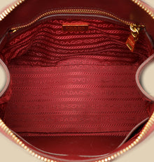 Prada Cerise Lux Promenade  Bag
