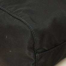 Prada Black Logo Nylon Drawstring Pouch