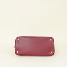 Prada Burgundy Open Promenade Bag