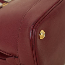 Prada Burgundy Open Promenade Bag