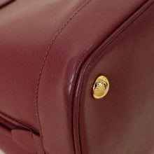 Prada Burgundy Open Promenade Bag