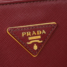 Prada Burgundy Open Promenade Bag