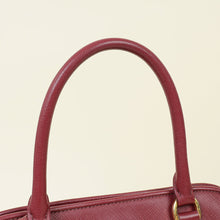 Prada Burgundy Open Promenade Bag