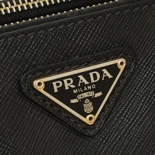 Prada Black Lux Micro Galleria Bag