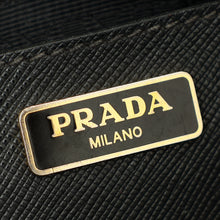 Prada Black Lux Micro Galleria Bag
