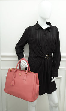 Prada Tamaris Pink Lux XL Galleria Bag